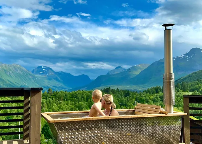 Tatil Evi Dream Mivo X - Mountain Views And Idyllic Location At Strandafjellet Stranda (More og Romsdal)